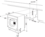 Indesit-Lavasciugabiancheria-Da-incasso-BI-WDIL-861284-EU-Bianco-Carica-frontale-Technical-drawing
