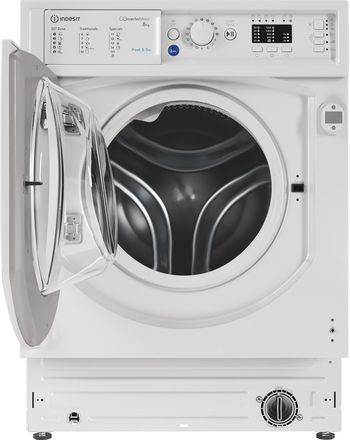 Indesit Lavabiancheria Da incasso BI WMIL 81284 EU Bianco Carica frontale C Frontal open
