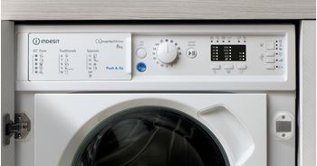 Indesit Lavabiancheria Da incasso BI WMIL 81284 EU Bianco Carica frontale C Control panel