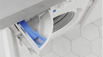 Indesit Lavabiancheria Da incasso BI WMIL 81284 EU Bianco Carica frontale C Drawer
