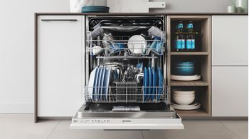 Indesit Lavastoviglie Da incasso DIE 2B19 A S Totalmente integrato F Lifestyle frontal open