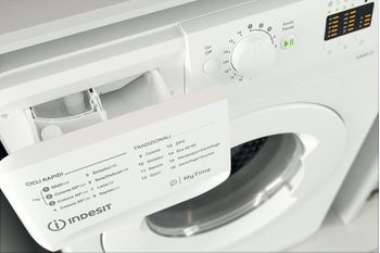 Indesit Lavabiancheria A libera installazione MTWA 71252 W IT Bianco Carica frontale E Drawer