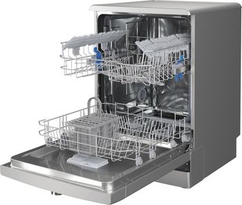 Indesit Lavastoviglie A libera installazione DFE 1B19 S A libera installazione F Perspective open