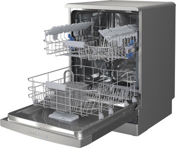 Indesit Lavastoviglie A libera installazione DFO 3C23 A X A libera installazione E Perspective open