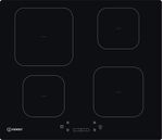 Indesit Piano cottura IS 83Q60 NE Nero Induction vitroceramic Frontal