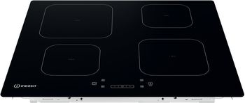 Indesit-Piano-cottura-IS-83Q60-NE-Nero-Induction-vitroceramic-Frontal-top-down