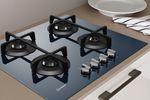 Indesit Piano cottura ING 61T/GR Grafite GAS Lifestyle perspective