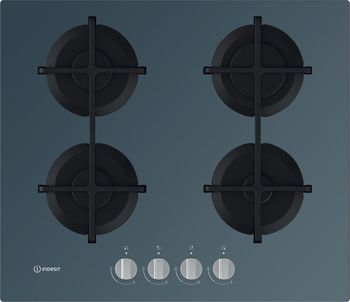 Indesit-Piano-cottura-ING-61T-GR-Grafite-GAS-Heating-element