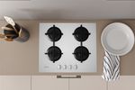 Indesit Piano cottura ING 61T/WH Bianco GAS Lifestyle frontal