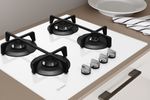 Indesit Piano cottura ING 61T/WH Bianco GAS Lifestyle perspective