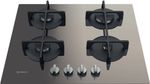 Indesit Piano cottura ING 61T/TD Tortora GAS Frontal top down