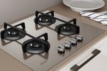 Indesit Piano cottura ING 61T/TD Tortora GAS Lifestyle perspective