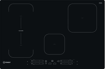 Indesit-Piano-cottura-IB-21B77-NE-Nero-Induction-vitroceramic-Frontal