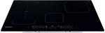 Indesit Piano cottura IB 21B77 NE Nero Induction vitroceramic Frontal top down