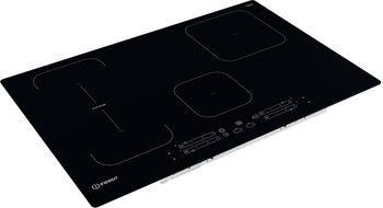 Indesit Piano cottura IB 21B77 NE Nero Induction vitroceramic Perspective