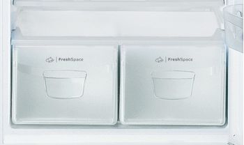 Indesit Combinazione Frigorifero/Congelatore A libera installazione TAA 5 V 1 Bianco 2 porte Drawer
