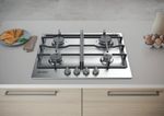 Indesit Piano cottura THP 641 IX/I Inox GAS Lifestyle frontal top down