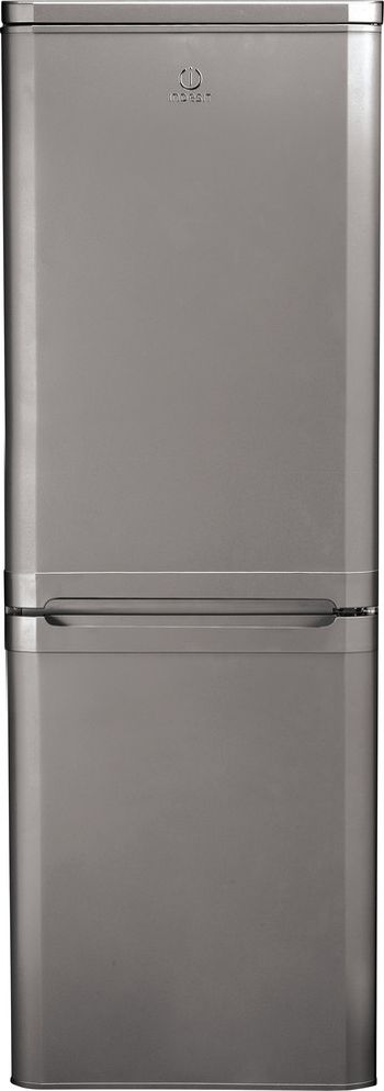 Indesit Combinazione Frigorifero/Congelatore A libera installazione NCAA 55 NX Inox 2 porte Frontal