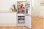 Indesit-Combinazione-Frigorifero-Congelatore-A-libera-installazione-NCAA-55-NX-Inox-2-porte-Lifestyle-frontal-open