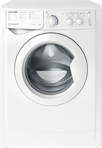 Indesit Lavabiancheria A libera installazione EWC 81283 W IT N Bianco Carica frontale D Frontal
