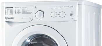 Indesit Lavabiancheria A libera installazione EWC 81283 W IT N Bianco Carica frontale D Control panel