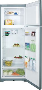Indesit Combinazione Frigorifero/Congelatore A libera installazione TIAA 10 V SI.1 Argento 2 porte Frontal open