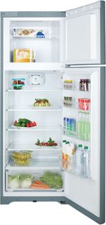 Indesit Combinazione Frigorifero/Congelatore A libera installazione TIAA 12 V SI 1 Argento 2 porte Frontal open