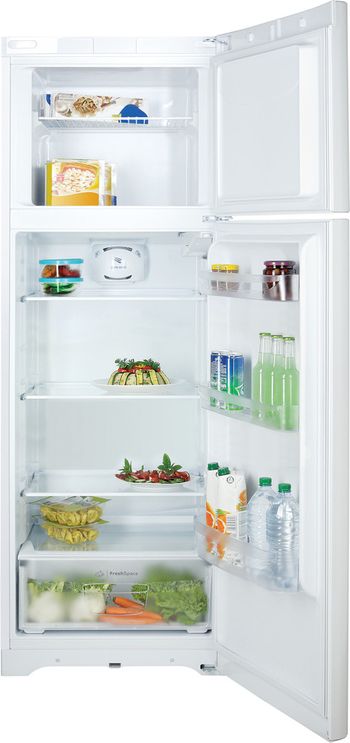 Indesit Combinazione Frigorifero/Congelatore A libera installazione TIAA 10 V.1 Bianco 2 porte Frontal open