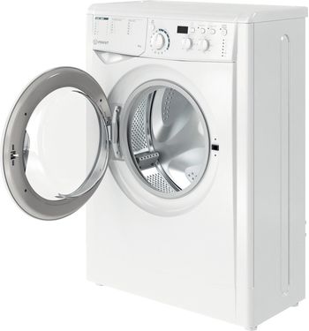 Indesit Lavabiancheria A libera installazione EWUD 41051 W EU N Bianco Carica frontale F Perspective open