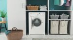 Indesit Lavabiancheria A libera installazione EWUD 41051 W EU N Bianco Carica frontale F Lifestyle frontal open
