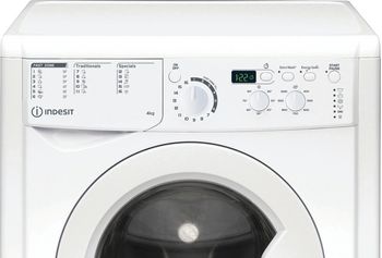 Indesit Lavabiancheria A libera installazione EWUD 41051 W EU N Bianco Carica frontale F Control panel
