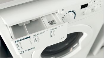 Indesit Lavabiancheria A libera installazione EWUD 41051 W EU N Bianco Carica frontale F Drawer
