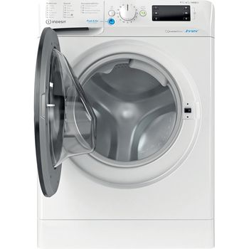 Indesit-Lavasciugabiancheria-A-libera-installazione-BDE-961483X-WK-IT-N-Bianco-Carica-frontale-Frontal-open