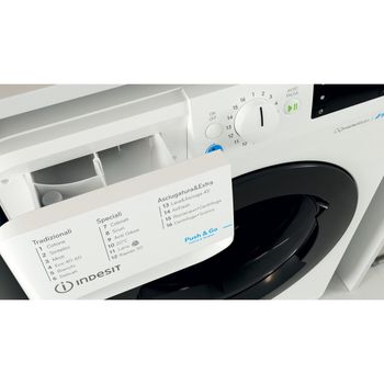 Indesit-Lavasciugabiancheria-A-libera-installazione-BDE-961483X-WK-IT-N-Bianco-Carica-frontale-Drawer