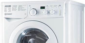 Indesit Lavabiancheria A libera installazione EWSD 61251 W IT N Bianco Carica frontale F Control panel