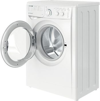 Indesit Lavabiancheria A libera installazione EWC 61051 W IT N Bianco Carica frontale F Perspective open
