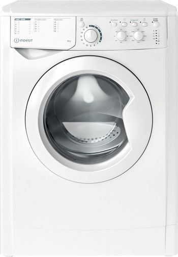 Indesit Lavabiancheria A libera installazione EWSC 61251 W EU N Bianco Carica frontale F Frontal
