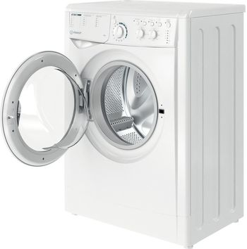 Indesit Lavabiancheria A libera installazione EWSC 61251 W EU N Bianco Carica frontale F Perspective open