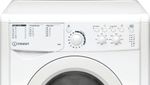 Indesit Lavabiancheria A libera installazione EWSC 61251 W EU N Bianco Carica frontale F Control panel