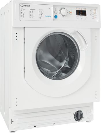 Indesit Lavabiancheria Da incasso BI WMIL 71252 EU N Bianco Carica frontale E Perspective