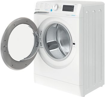 Indesit Lavabiancheria A libera installazione BWSE 71283X W IT N Bianco Carica frontale D Perspective open