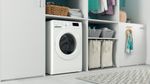 Indesit Lavabiancheria A libera installazione BWSE 71283X W IT N Bianco Carica frontale D Lifestyle perspective