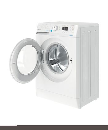 Indesit Lavabiancheria A libera installazione BWSA 61251 W IT N Bianco Carica frontale F Perspective open
