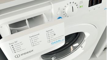 Indesit Lavabiancheria A libera installazione BWSA 61251 W IT N Bianco Carica frontale F Drawer