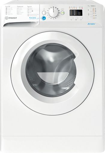 Indesit Lavabiancheria A libera installazione BWSA 71051 W IT N Bianco Carica frontale E Frontal
