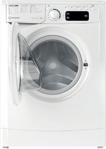 Indesit Lavabiancheria A libera installazione EWE 81283 W IT N Bianco Carica frontale D Frontal open