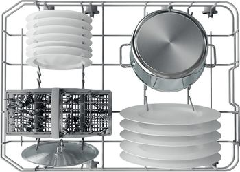 Indesit Lavastoviglie A libera installazione DSFE 1B10 S A libera installazione F Rack