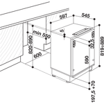 Indesit-Frigorifero-Da-incasso-IN-TSZ-1612-Acciaio-Technical-drawing