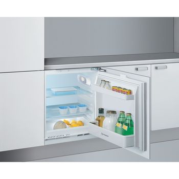 Indesit-Frigorifero-Da-incasso-IN-TS-1612-Acciaio-Perspective-open