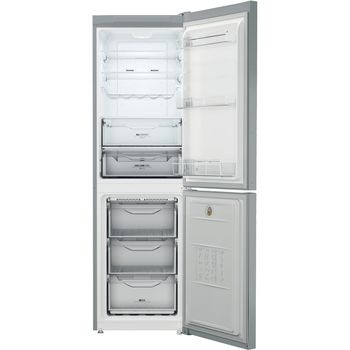 Indesit-Combinazione-Frigorifero-Congelatore-A-libera-installazione-XI8-T2Y-X-B-Inox-2-porte-Frontal-open